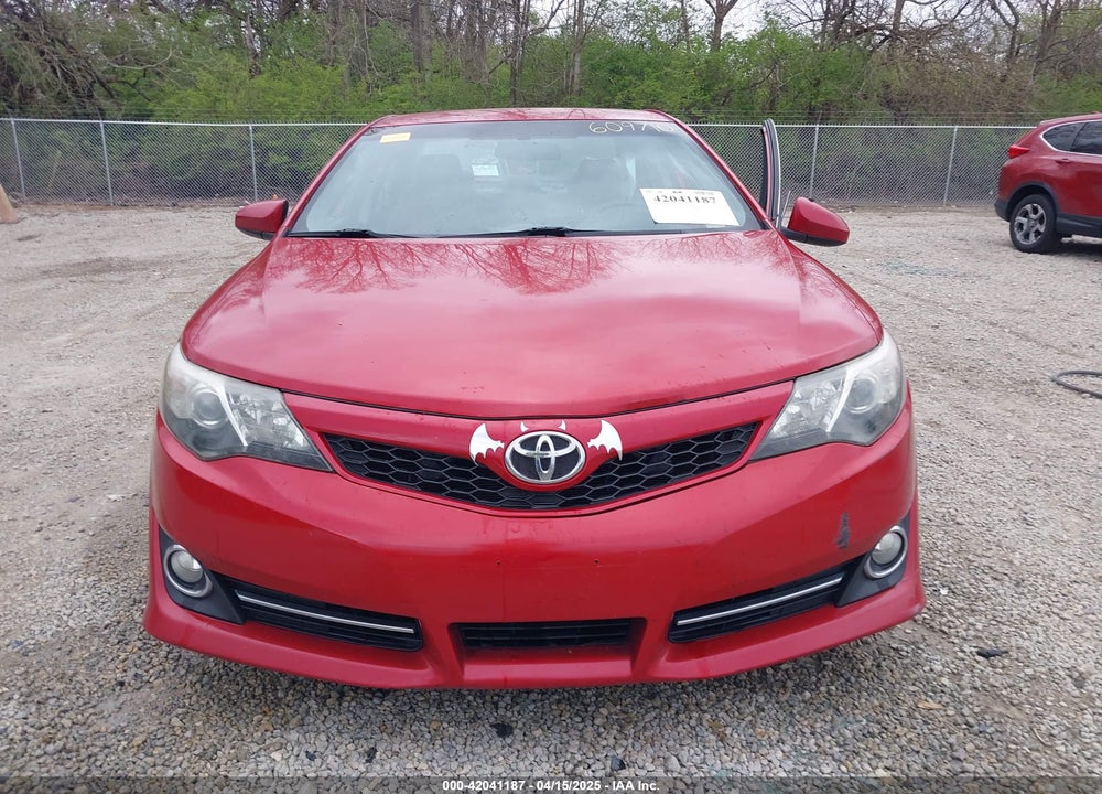 2012 TOYOTA CAMRY SE VIN: 4T1BF1FK8CU609710