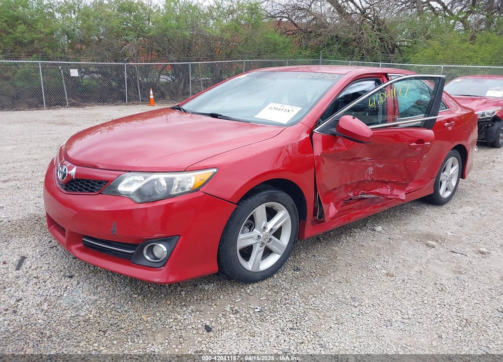 2012 TOYOTA CAMRY SE VIN: 4T1BF1FK8CU609710