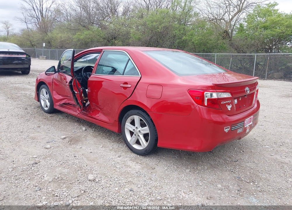 2012 TOYOTA CAMRY SE VIN: 4T1BF1FK8CU609710