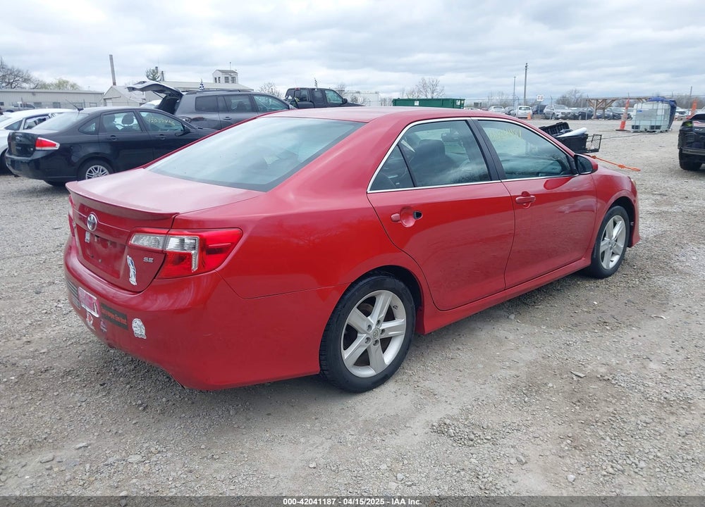 2012 TOYOTA CAMRY SE VIN: 4T1BF1FK8CU609710