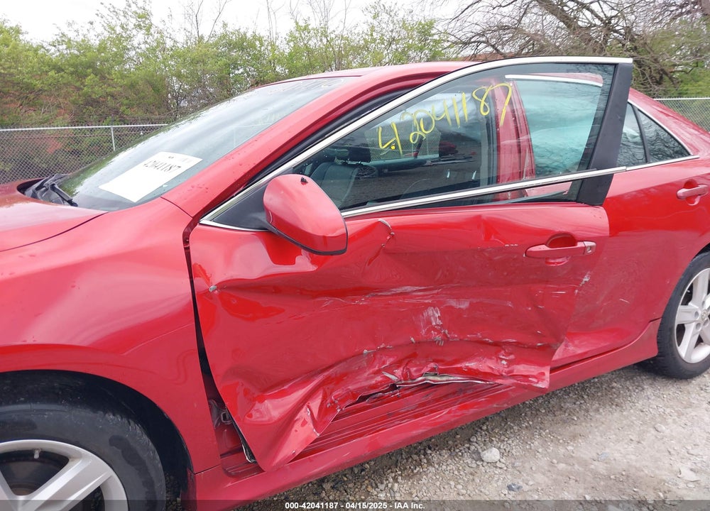 2012 TOYOTA CAMRY SE VIN: 4T1BF1FK8CU609710