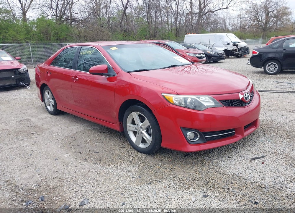 2012 TOYOTA CAMRY SE VIN: 4T1BF1FK8CU609710