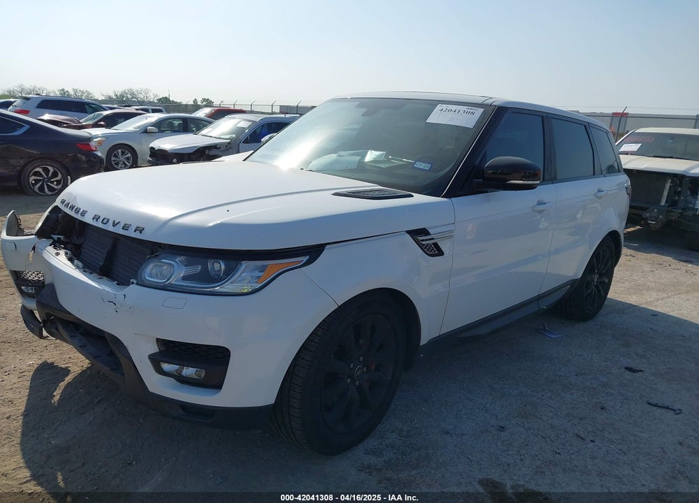2016 LAND ROVER RANGE ROVER SPORT VIN: SALWR2EF8GA572231