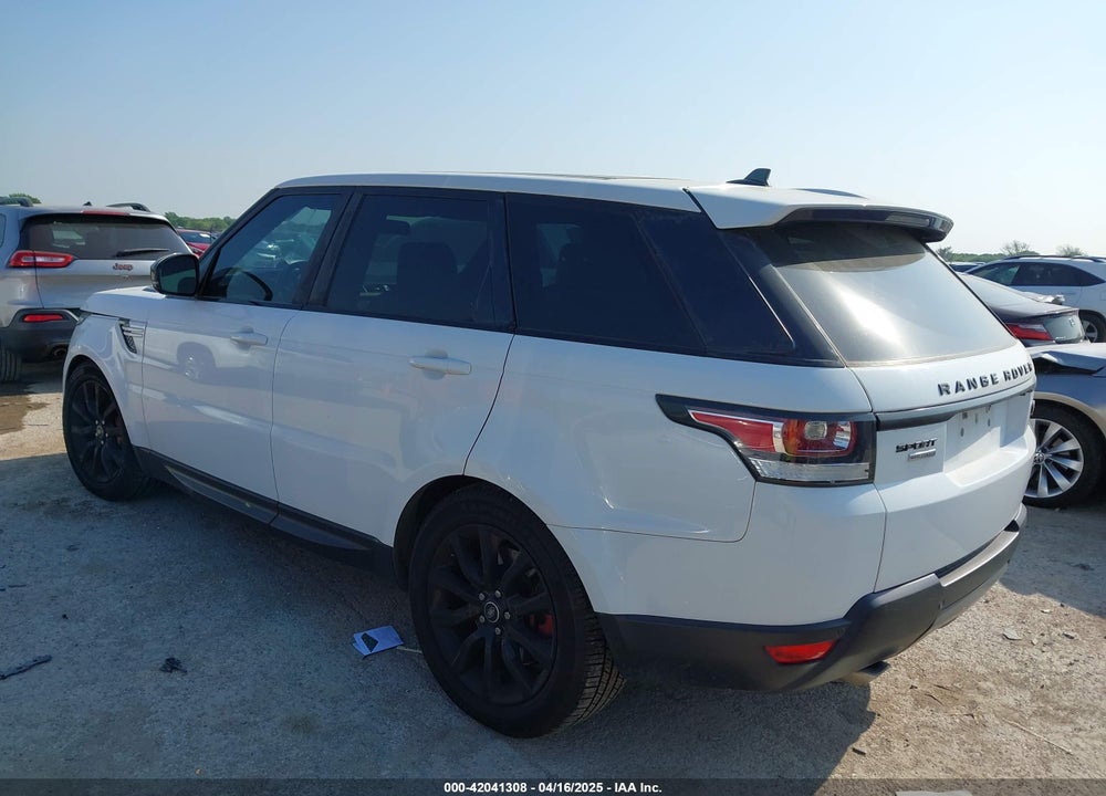 2016 LAND ROVER RANGE ROVER SPORT VIN: SALWR2EF8GA572231