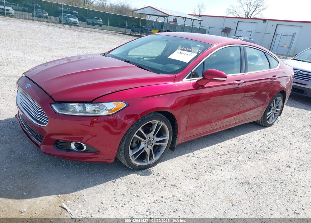 2016 FORD FUSION TITANIUM VIN: 3FA6P0K90GR103825