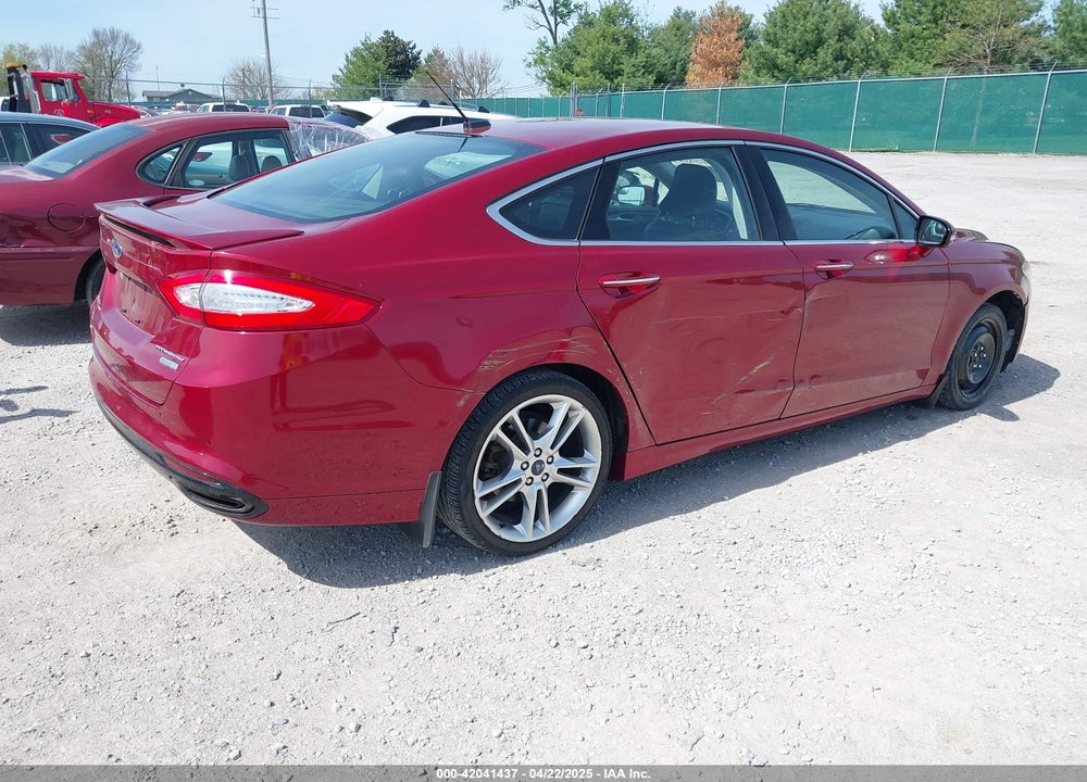2016 FORD FUSION TITANIUM VIN: 3FA6P0K90GR103825