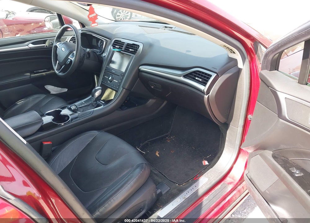 2016 FORD FUSION TITANIUM VIN: 3FA6P0K90GR103825
