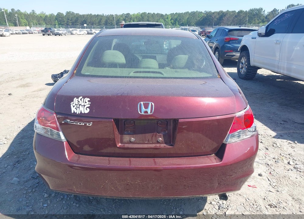 2010 HONDA ACCORD VIN: 1HGCP2F33AA165432