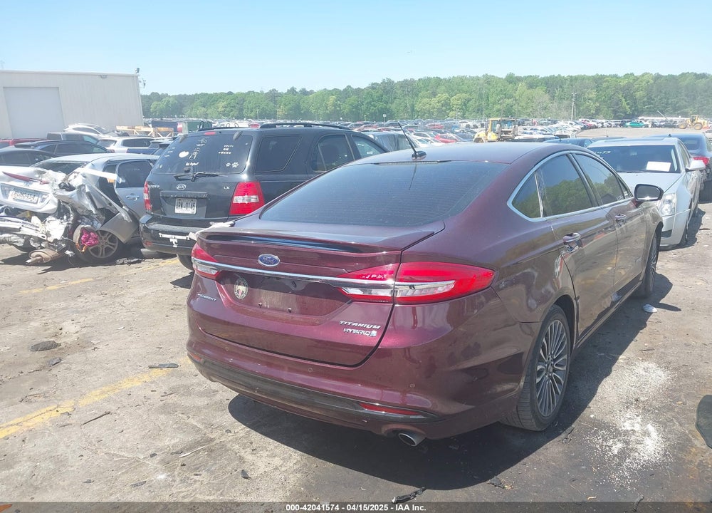 2017 FORD FUSION VIN: 3FA6P0RU8HR321040