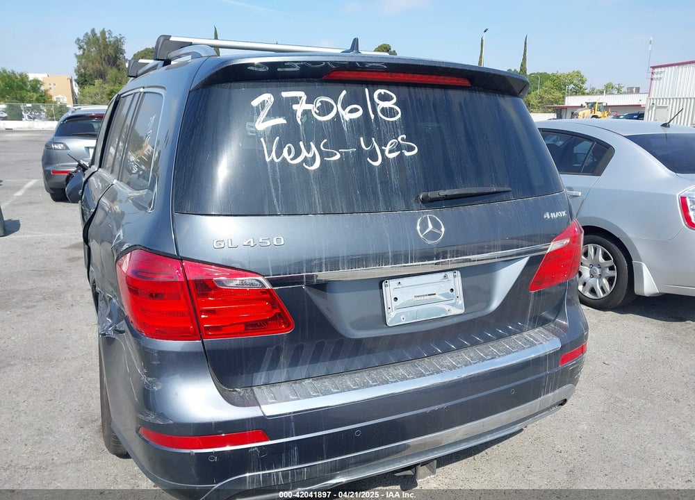 2014 MERCEDES-BENZ GL 450 4MATIC VIN: 4JGDF7CE2EA270618