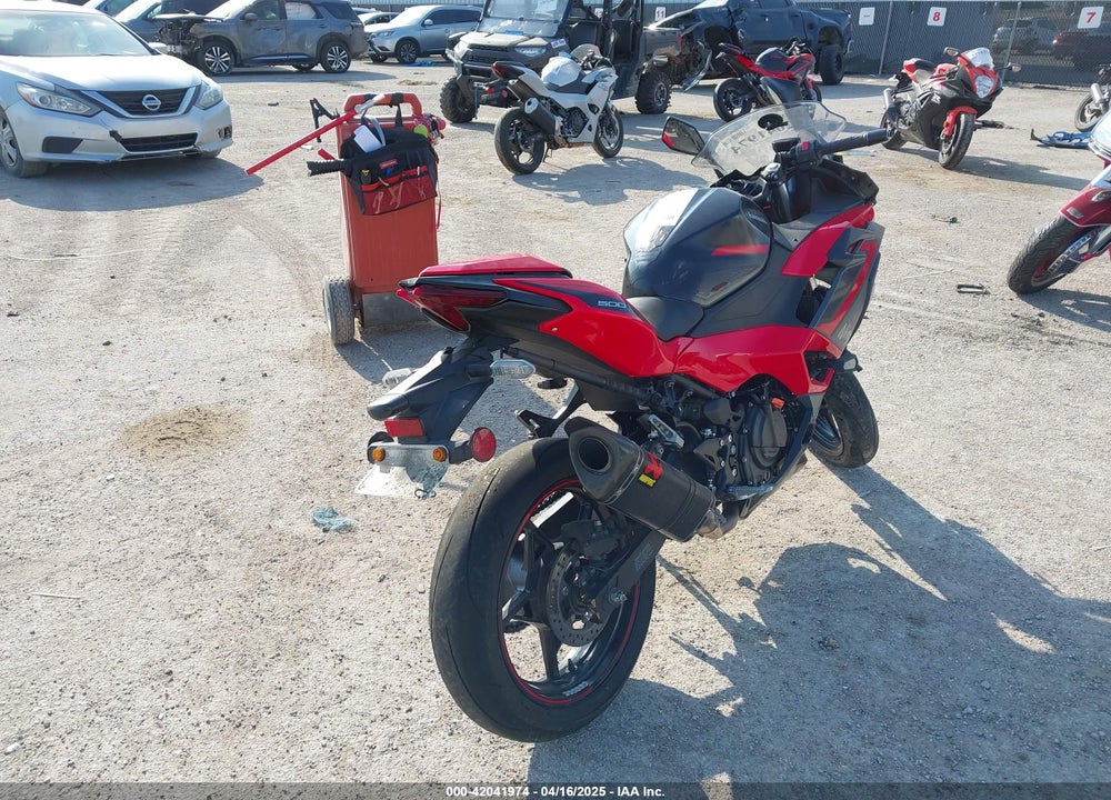 2024 KAWASAKI EX500 A/B VIN: ML5EXGJ16RDA13307