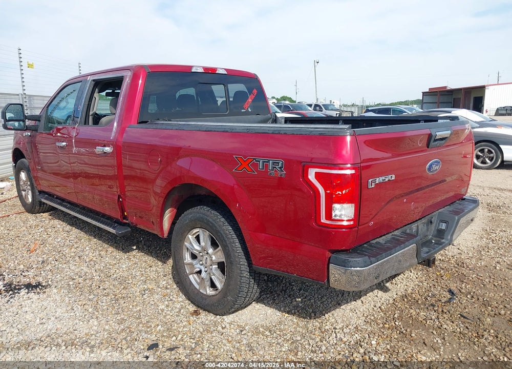 2015 FORD F-150 VIN: 1FTFW1EG7FFC79800