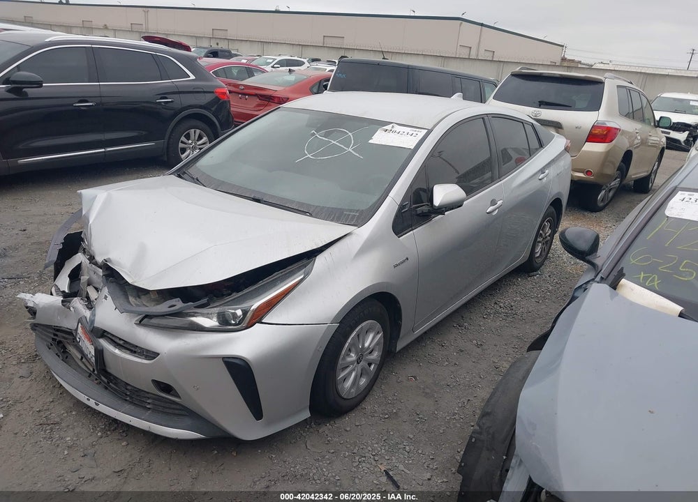 2020 TOYOTA PRIUS VIN: JTDKARFU4L3115594
