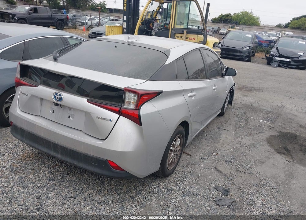 2020 TOYOTA PRIUS VIN: JTDKARFU4L3115594