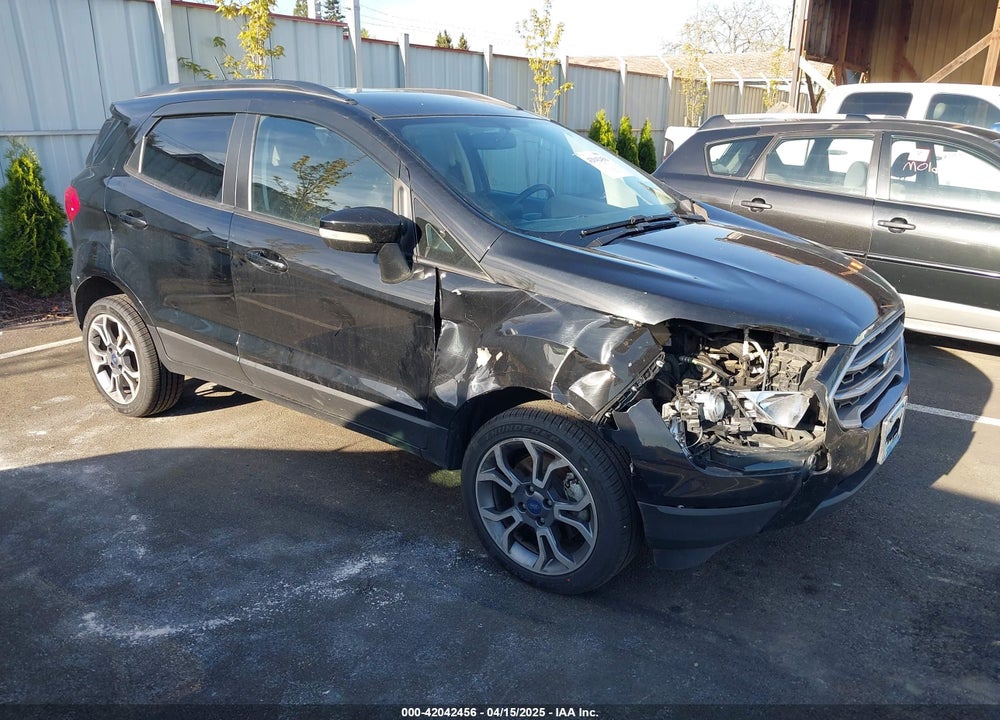 2018 FORD ECOSPORT SE VIN: MAJ6P1UL2JC218107