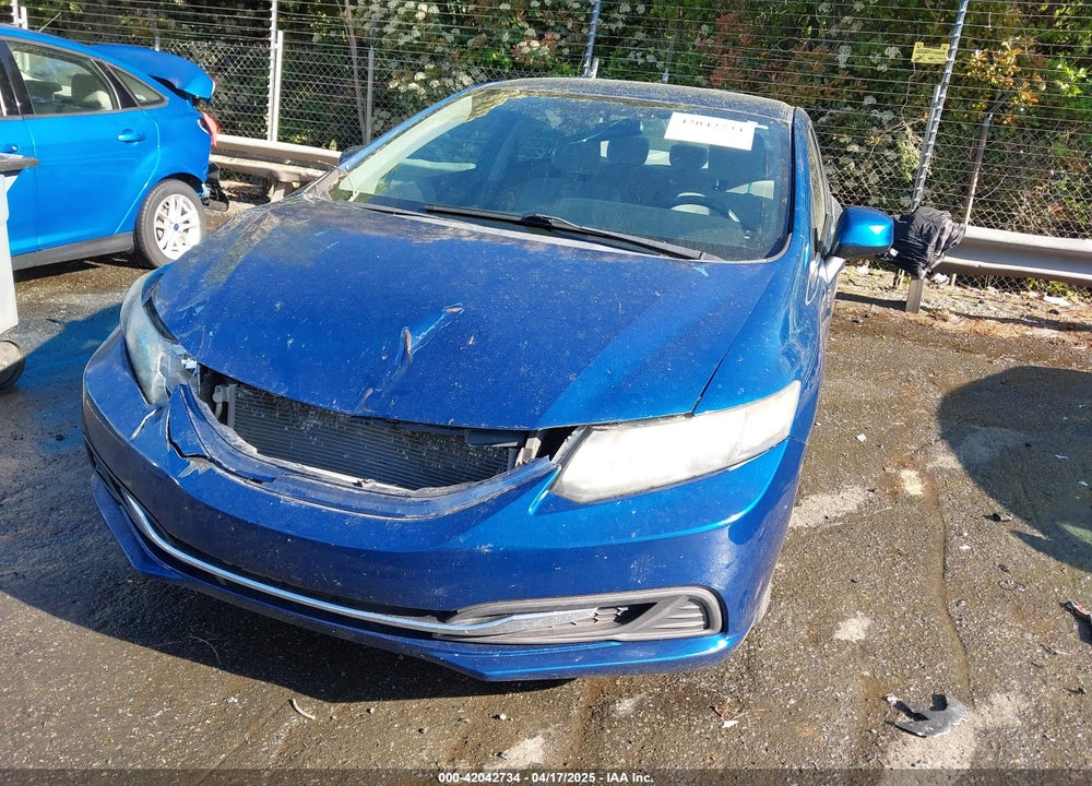 2013 HONDA CIVIC LX VIN: 2HGFB2F50DH549610