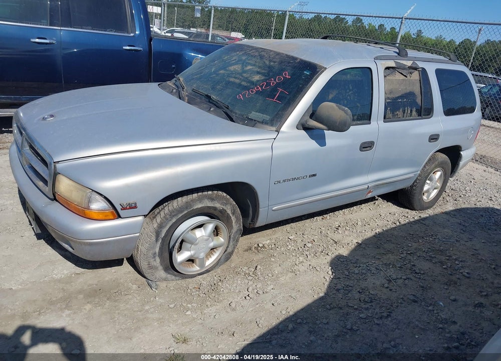 2000 DODGE DURANGO VIN: 1B4HR28Y7YF116333