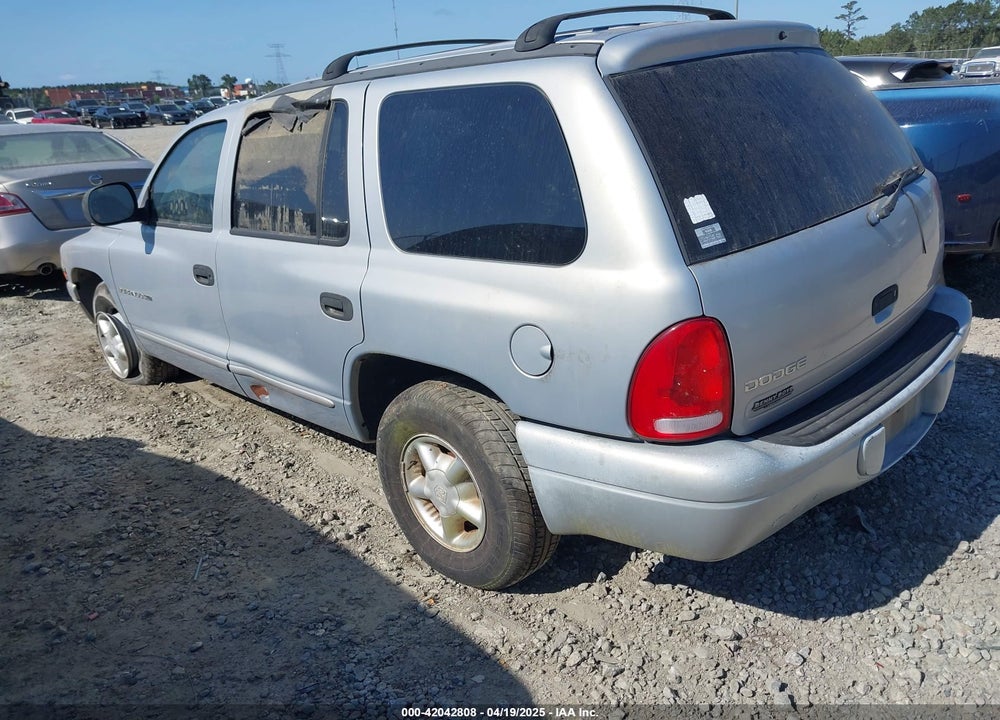 2000 DODGE DURANGO VIN: 1B4HR28Y7YF116333