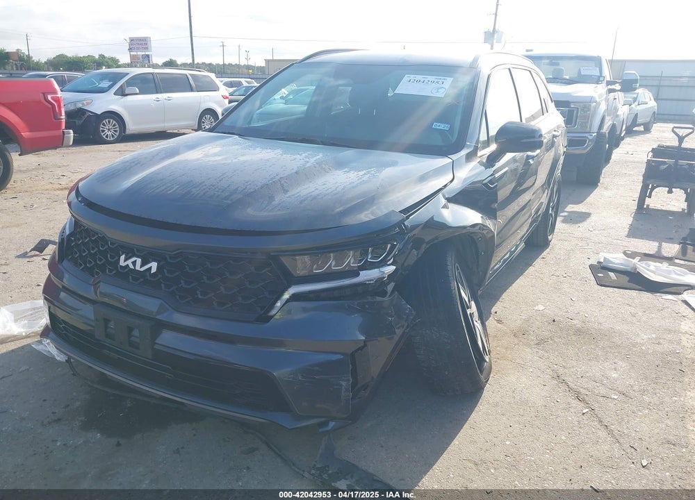 2022 KIA SORENTO VIN: 5XYRL4LC6NG118017