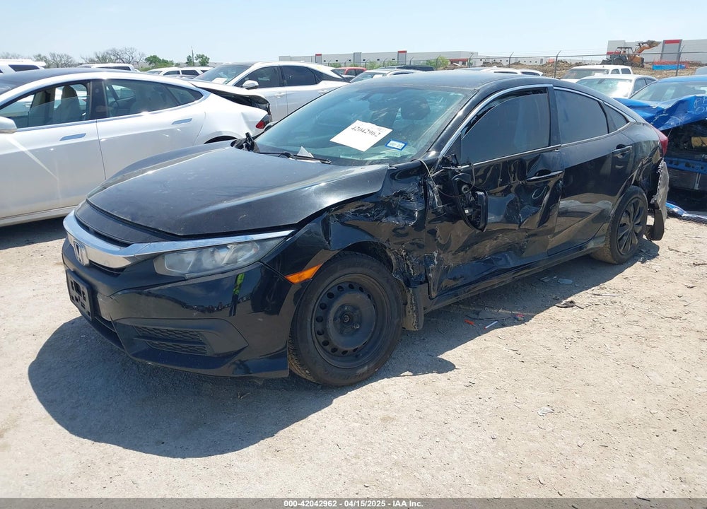 2017 HONDA CIVIC VIN: 2HGFC2F56HH576572