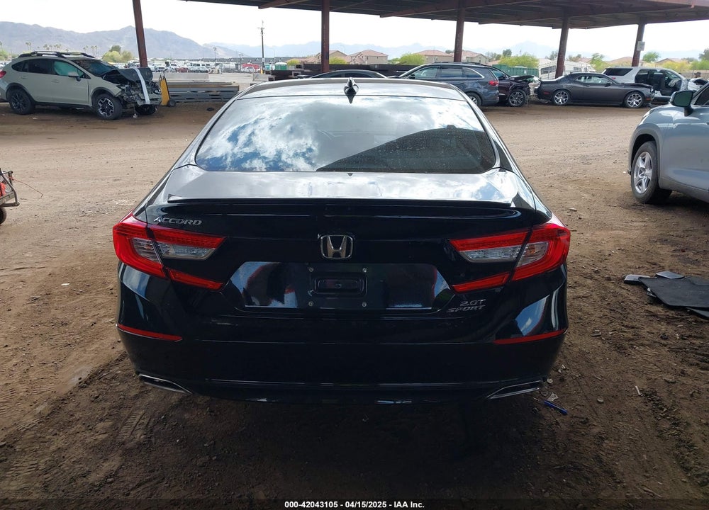 2018 HONDA ACCORD VIN: 1HGCV2F39JA001723
