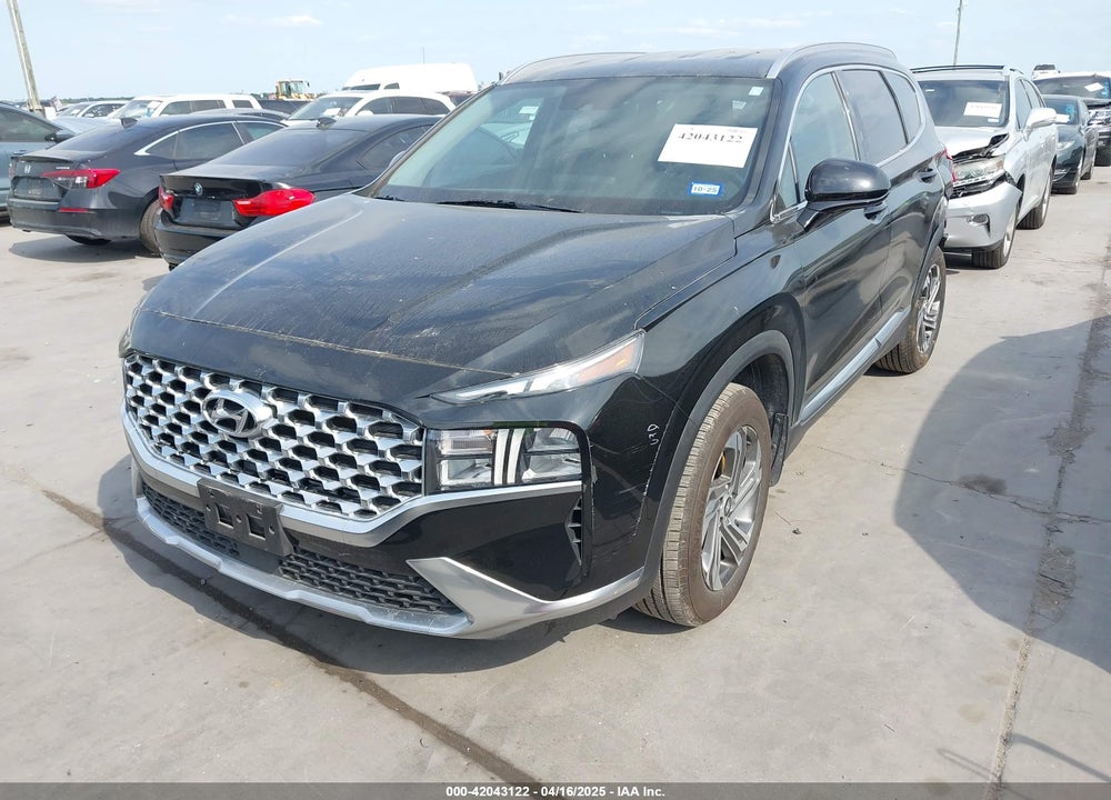 2022 HYUNDAI SANTA FE SEL VIN: 5NMS24AJ7NH377241