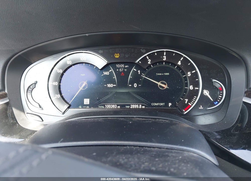 2019 BMW 530I VIN: WBAJA7C55KWW08711