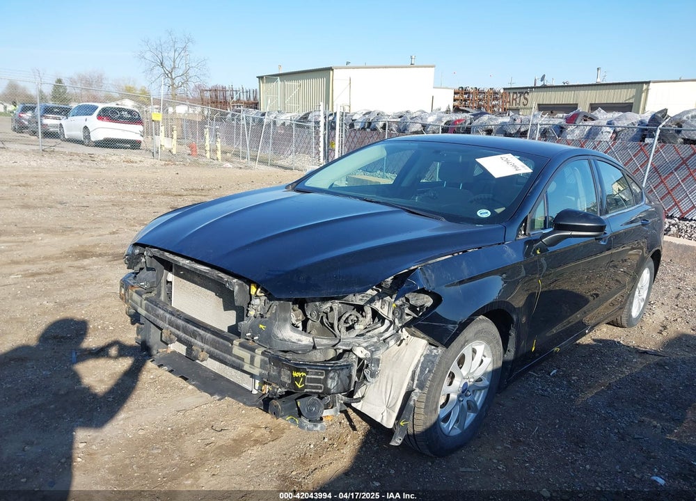 2017 FORD FUSION S VIN: 3FA6P0G72HR241293