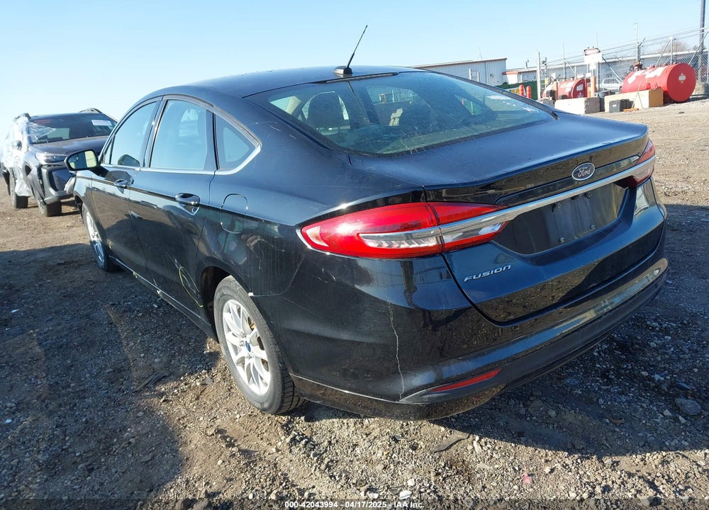 2017 FORD FUSION S VIN: 3FA6P0G72HR241293