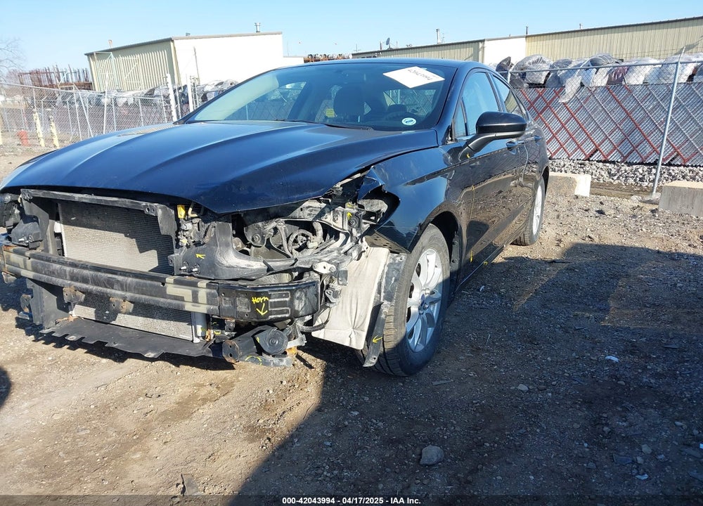 2017 FORD FUSION S VIN: 3FA6P0G72HR241293