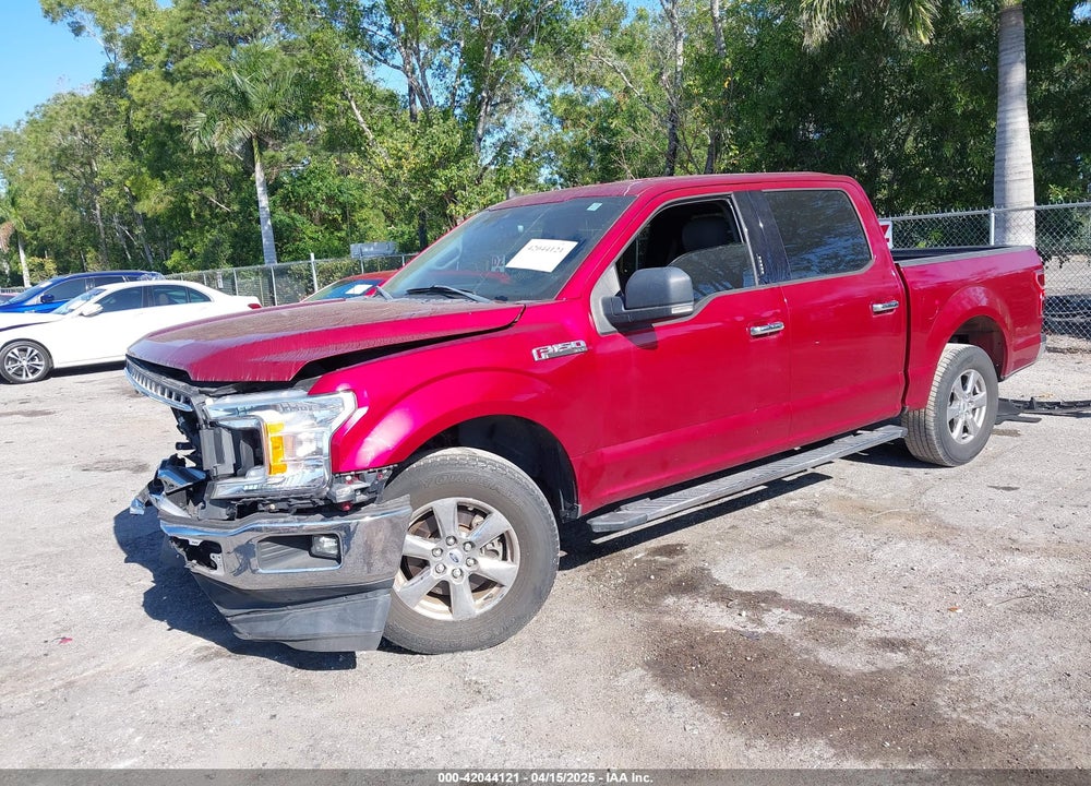 2019 FORD F-150 XLT VIN: 1FTEW1C51KFC60781