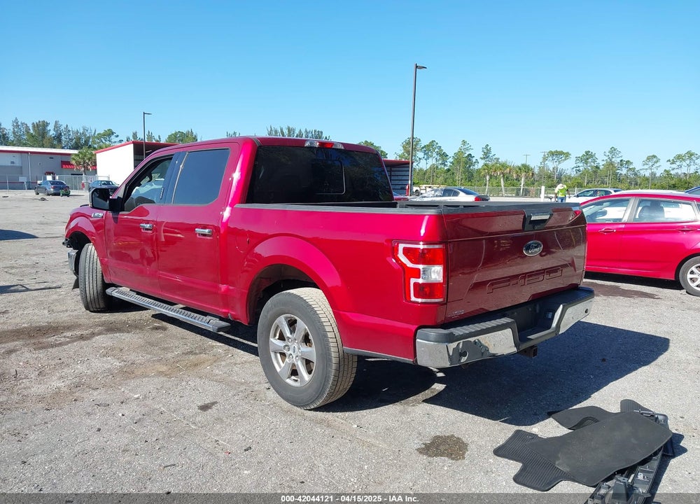 2019 FORD F-150 XLT VIN: 1FTEW1C51KFC60781