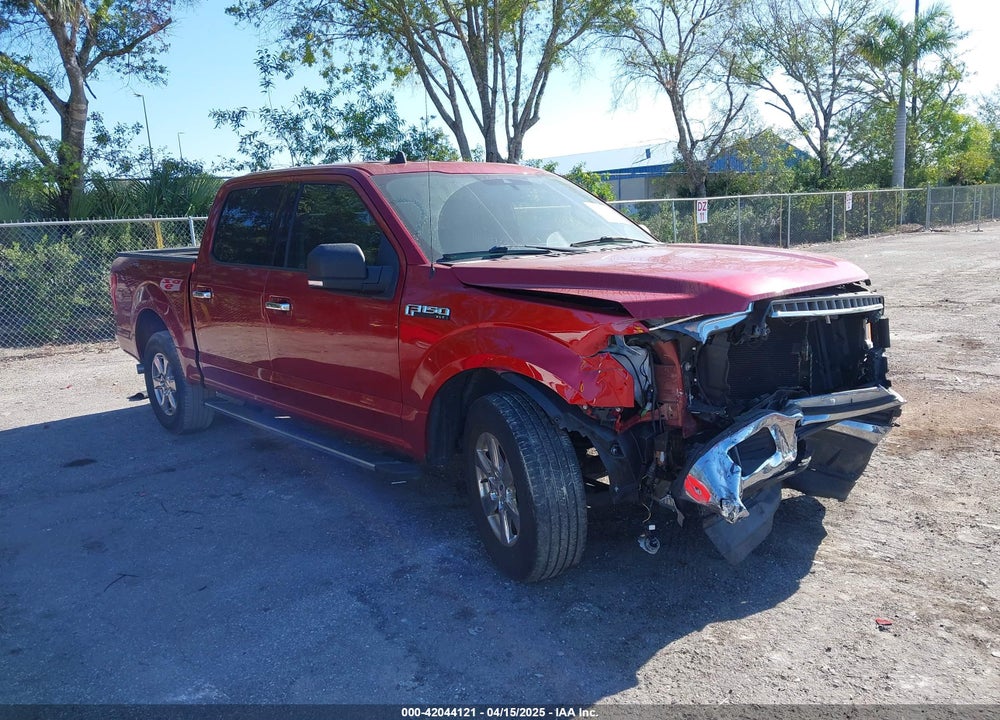 2019 FORD F-150 XLT VIN: 1FTEW1C51KFC60781