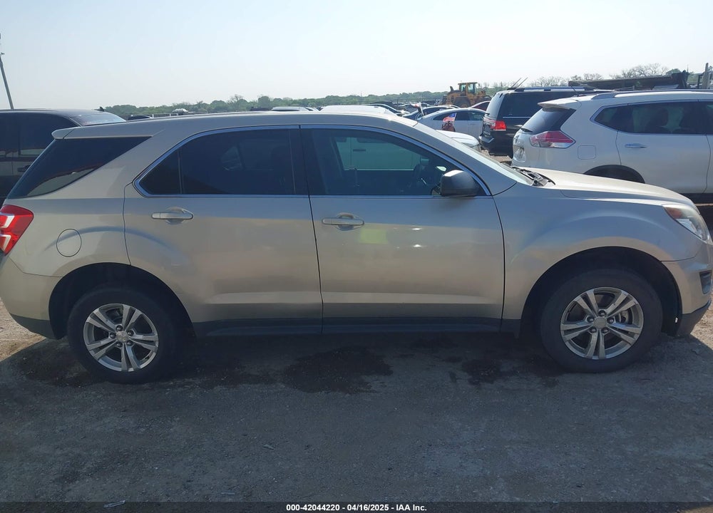 2016 CHEVROLET EQUINOX LS VIN: 2GNALBEK5G1187517