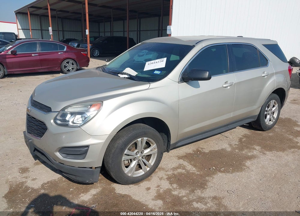 2016 CHEVROLET EQUINOX LS VIN: 2GNALBEK5G1187517