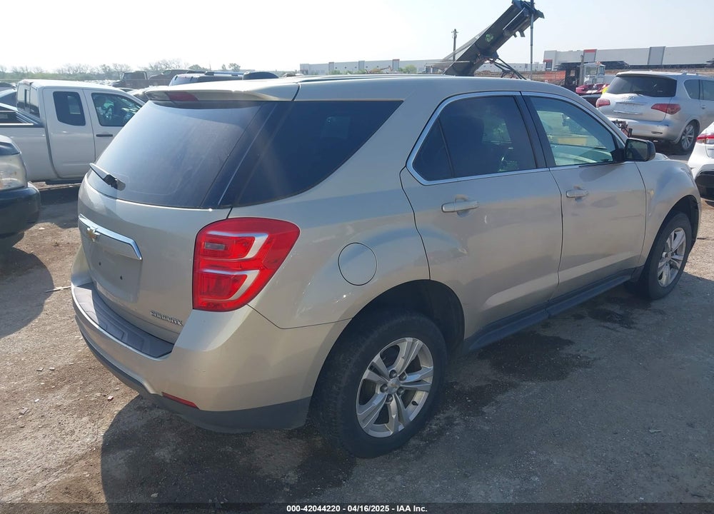 2016 CHEVROLET EQUINOX LS VIN: 2GNALBEK5G1187517