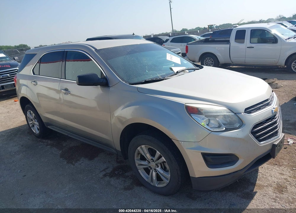 2016 CHEVROLET EQUINOX LS VIN: 2GNALBEK5G1187517