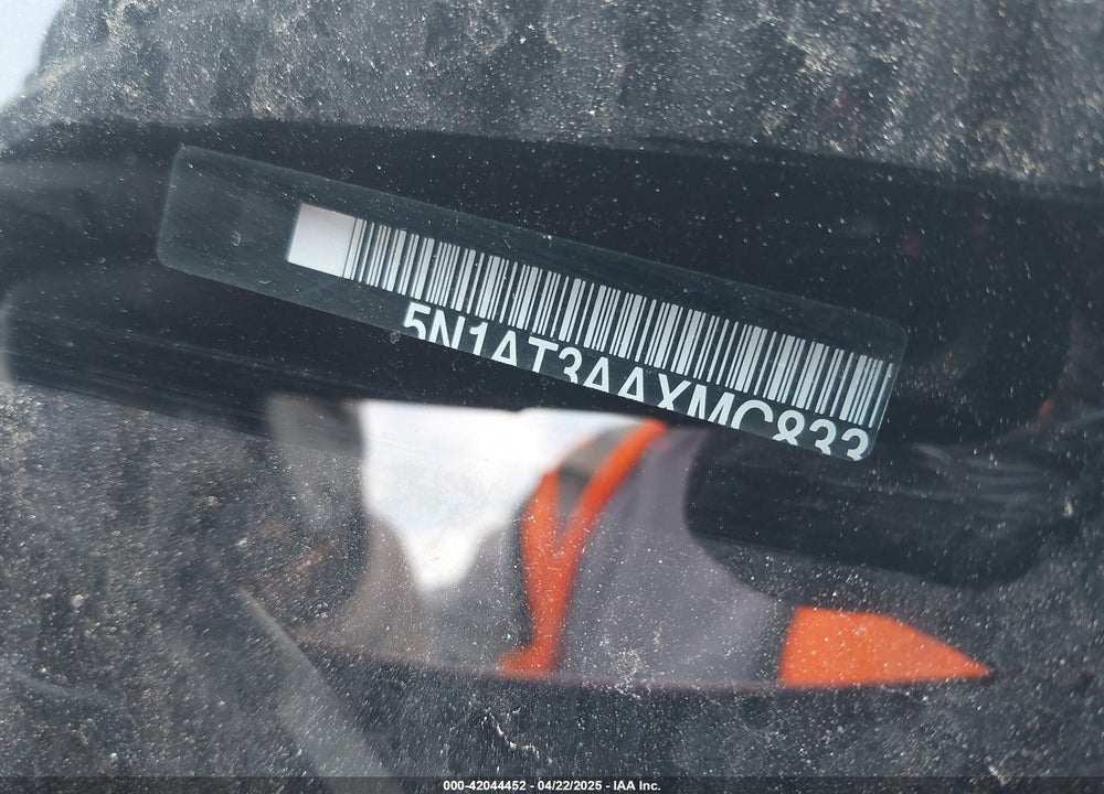 2021 NISSAN ROGUE VIN: 5N1AT3AAXMC833809