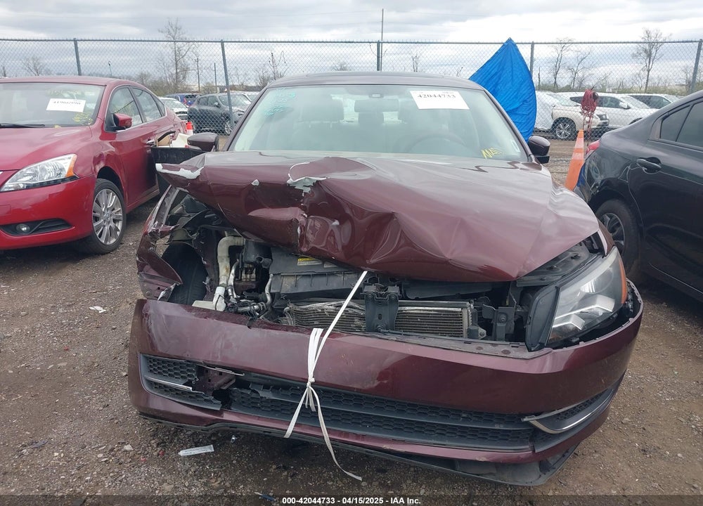 2014 VOLKSWAGEN PASSAT VIN: 1VWBN7A37EC083330