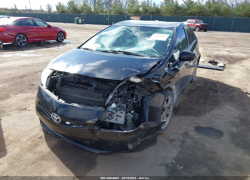 2013 TOYOTA PRIUS THREE SE VIN: JTDKN3DU6D5597849