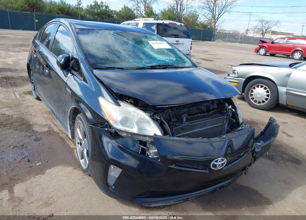 2013 TOYOTA PRIUS THREE SE VIN: JTDKN3DU6D5597849
