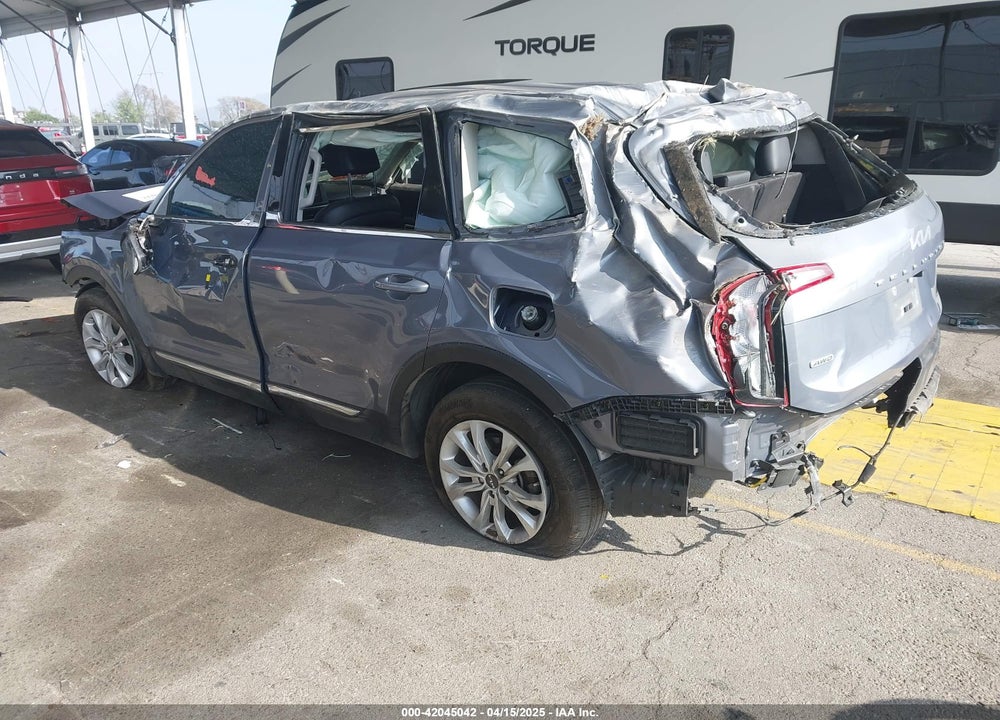 2022 KIA TELLURIDE LX VIN: 5XYP2DHC7NG221269