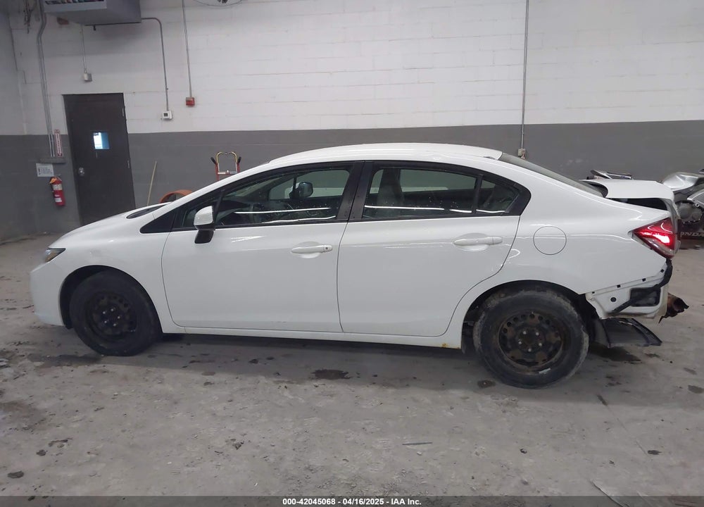 2013 HONDA CIVIC LX VIN: 19XFB2F50DE040563