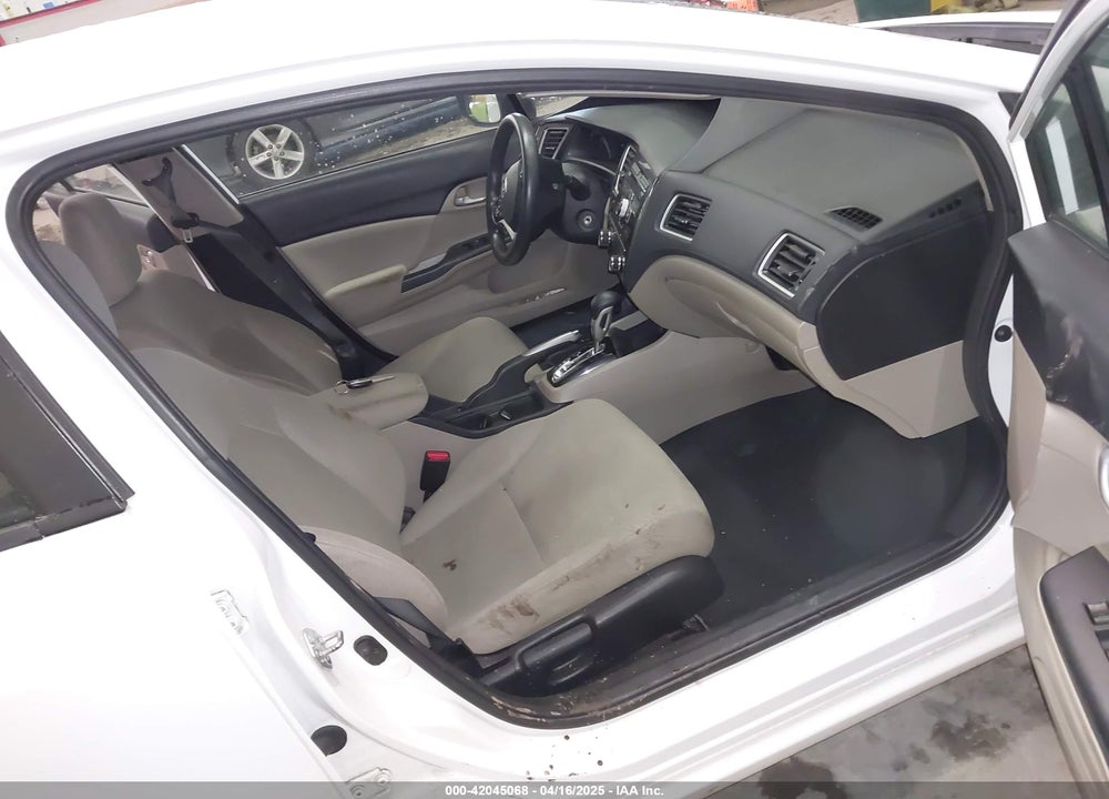 2013 HONDA CIVIC LX VIN: 19XFB2F50DE040563