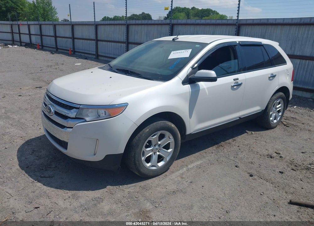 2011 FORD EDGE SEL VIN: 2FMDK3JC4BBA91289