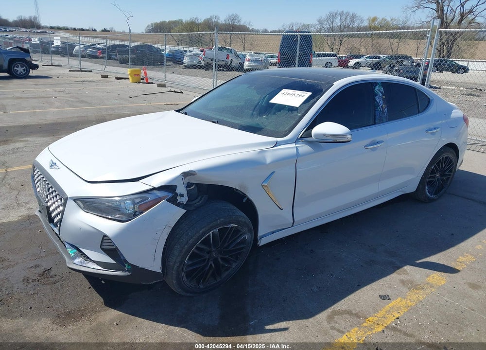 2019 GENESIS G70 VIN: KMTG34LAXKU025146