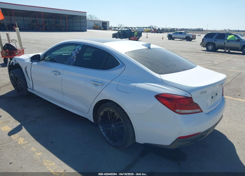 2019 GENESIS G70 VIN: KMTG34LAXKU025146