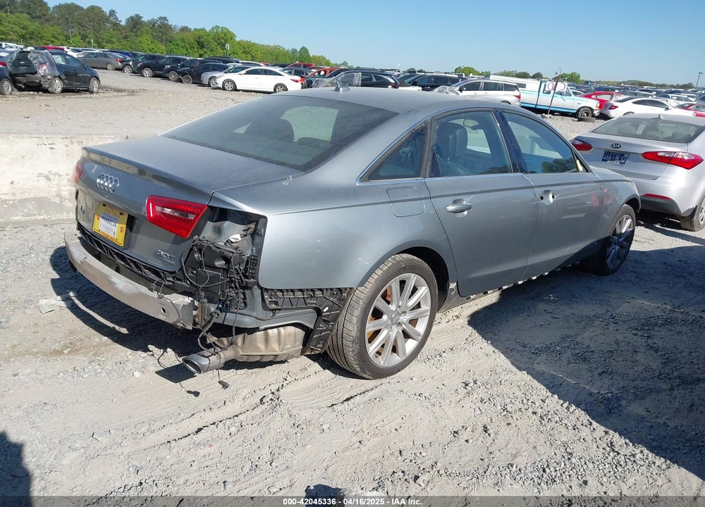 2014 AUDI A6 VIN: WAUFGAFC2EN030685
