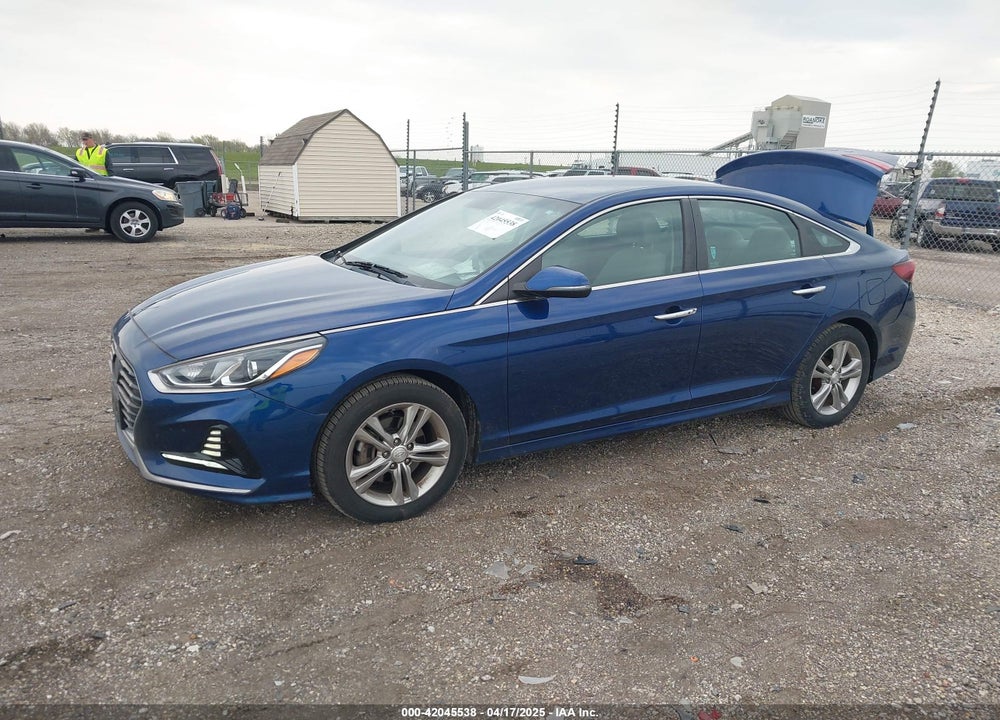 2018 HYUNDAI SONATA SEL VIN: 5NPE34AF7JH647930