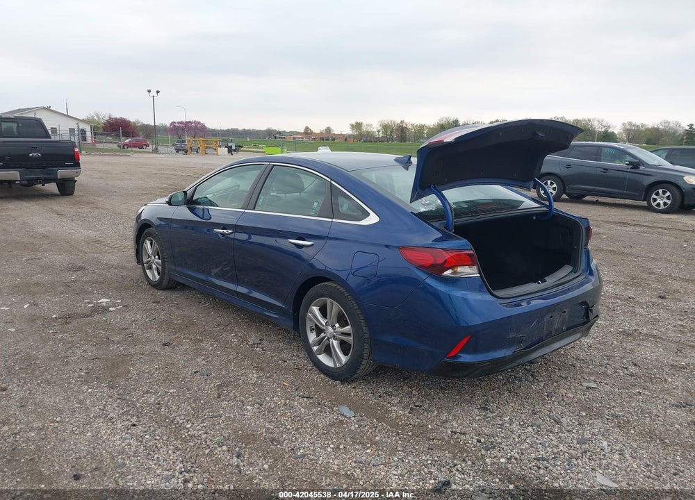 2018 HYUNDAI SONATA SEL VIN: 5NPE34AF7JH647930
